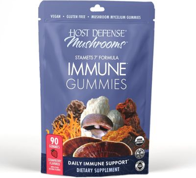 Mushrooms, Stamets 7 Gummies, Strawberry, 90 count