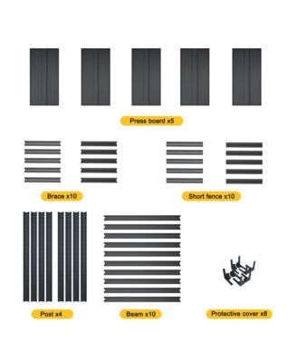 Storage Shelves  5 Tier Heavy Duty Metal Shelving Unit Adjustable Shelving Units and Storage Rack Kitchen Garage Shelf H72  W35.4  D15.7