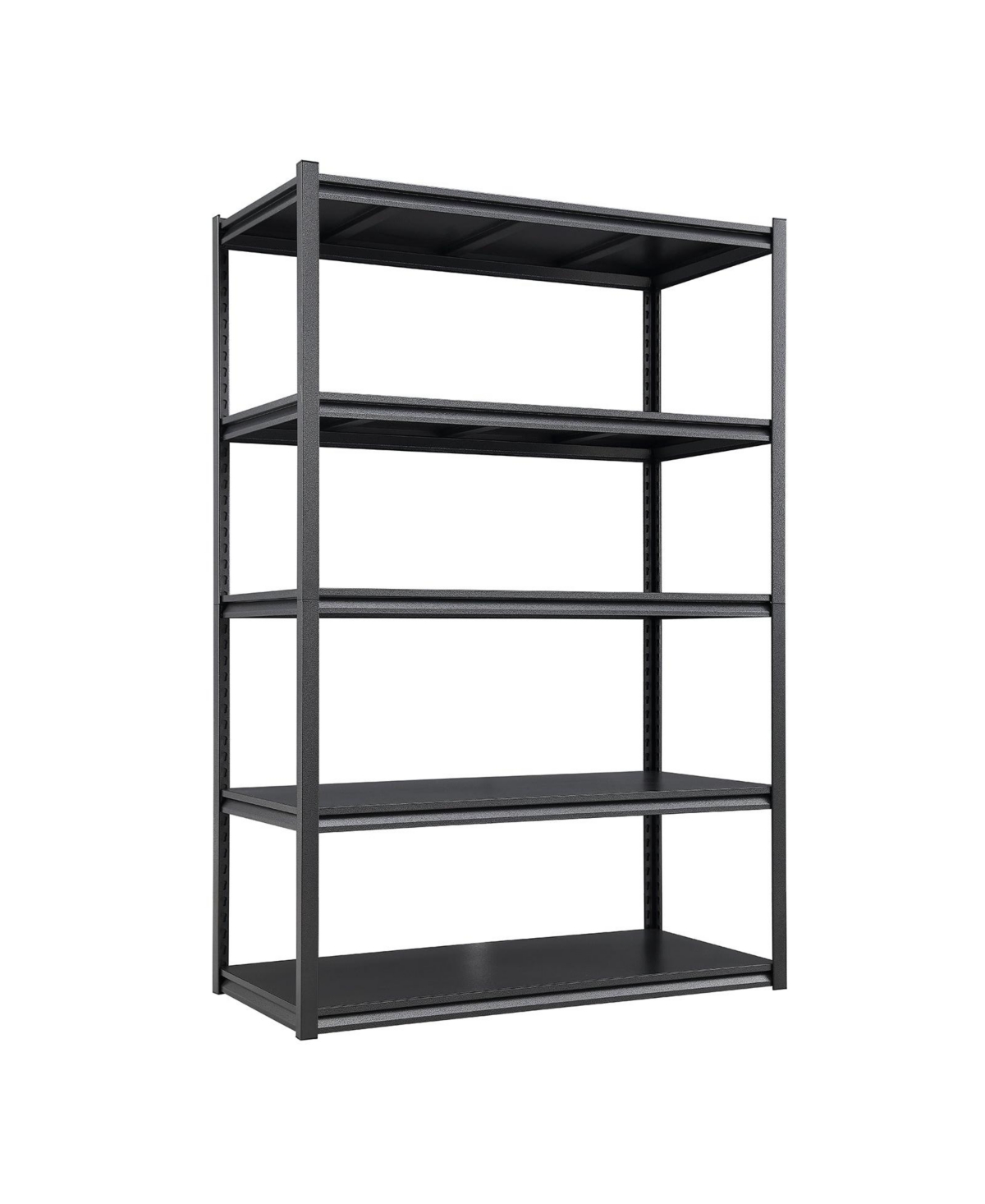 72"H 5 Tier Metal Shelves for Storage Garage Shelving 2000LBS Heavy Duty Storage Shelves Adjustable Garage Shelf Industrial Shelving Unit Storage Util