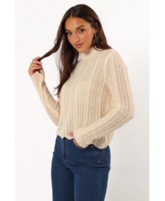 Women's Wynford Scallop Edge Knit Sweater
