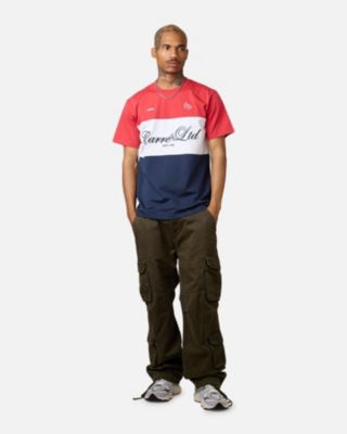 Men's Established Panel T-Shirt, Red, XL