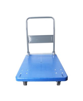 Heavy-Duty Foldable Hand Truck Dolly with Upgraded Push Cart Design and 660 lbs Capacity