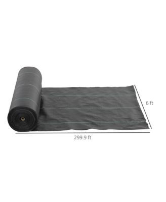 6FT x 300FT Weed Barrier Landscape Fabric, Weed Control Fabric