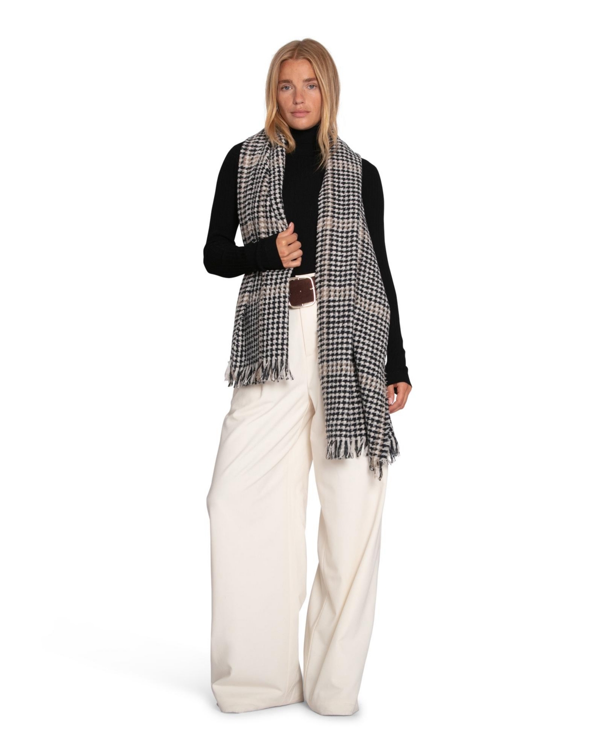 Belle & Bloom Espresso Scarf