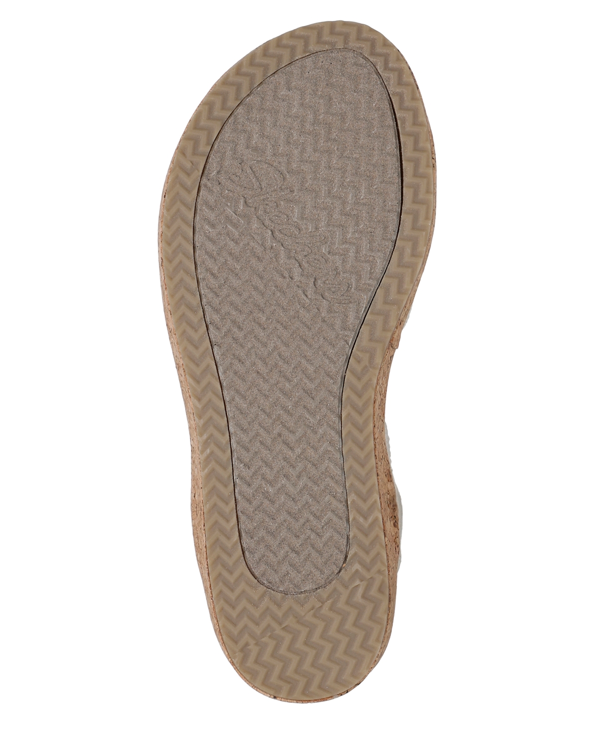 Skechers Women's Hands-free Slip-ins Cali: Beverlee Lux Wedge Sandals From Finish Line In Natural