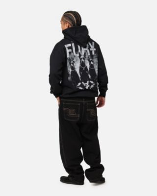 Men's Fury Hoodie, Black- M