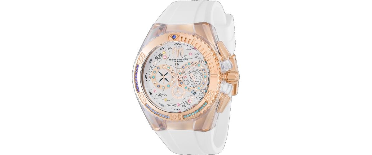 Women's Tm-119022 Cruise Quartz White Dial Watch - Gold