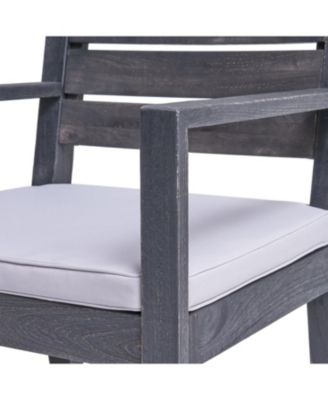 Streamdale Acacia 7-Piece Expandable Dining Set, Gray