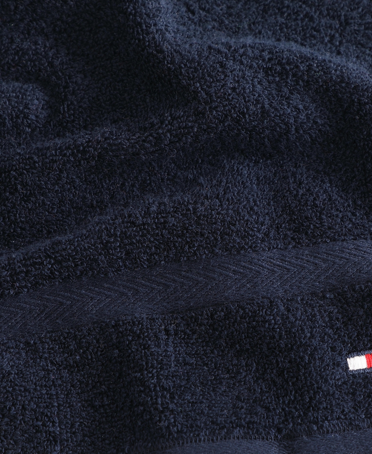 Tommy Hilfiger Home Modern American Solid Cotton Washcloth, 13" X 13"