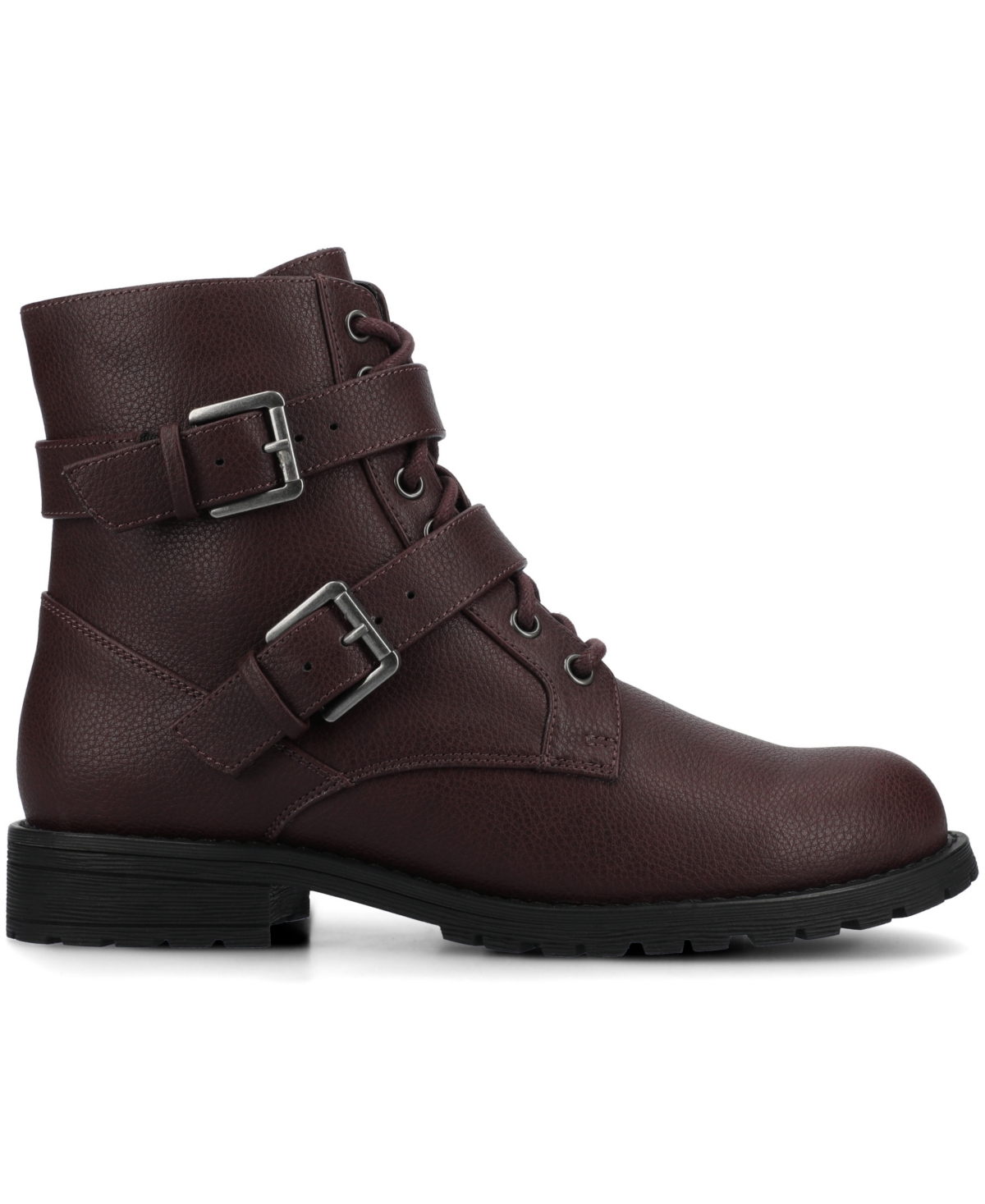 Journee Collection Juliah Buckle Boot In Animal Print