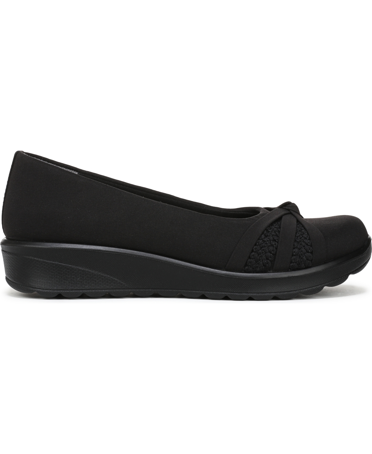 LIFESTRIDE WOMEN'S GEM KNOT WASHABLE SLIP ON BALLERINA FLATS 