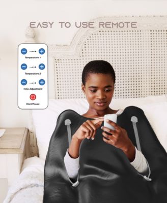 Infrared Sauna Blanket, 70in. Portable Sauna Blanket with Up to 176&deg;F&nbsp;