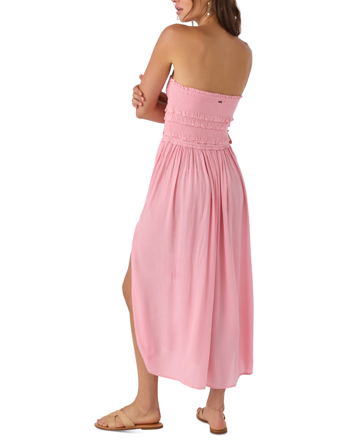 O'neill Juniors' Devyn Sleeveless Midi Dress In Peony