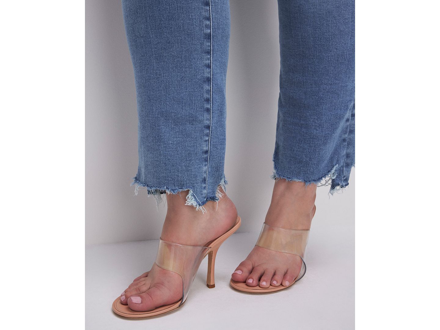 Женские джинсы Good American Soft-Tech Good Legs Straight Jeans, Regular & Plus Size, цвет: Индиго — фото 12