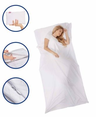 15" Travel Sleep Sack Mattress Protector, One Size