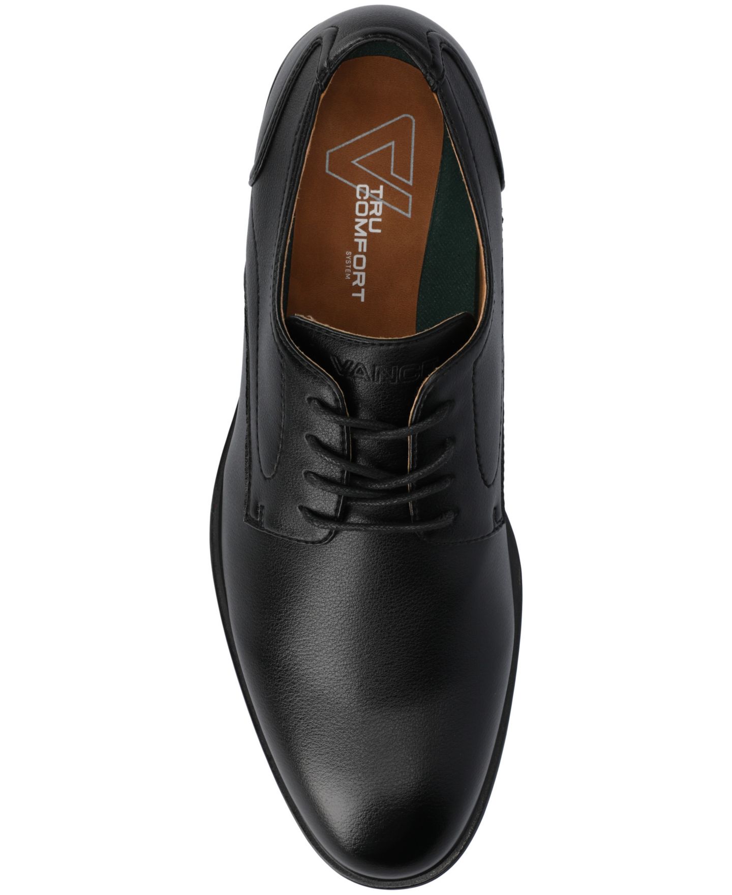 Обувь Vance Co. Men's Barclay Flexible Oxford Dress Shoe, цвет: Чёрный — фото 4