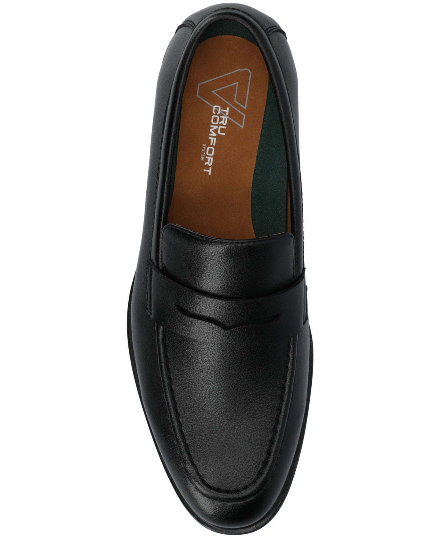 Мужские туфли Vance Co. Phineas Comfort Penny Loafer Dress Shoe, цвет: Чёрный — фото 4