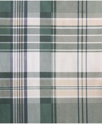 Timbers Plaid Cotton Reversible 2 Piece Comforter Set, Twin