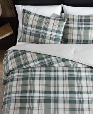 Timbers Plaid Comforter Set, Full/Queen