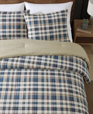 Port Gamble Cotton Reversible 2 Piece Duvet Cover Set, Twin