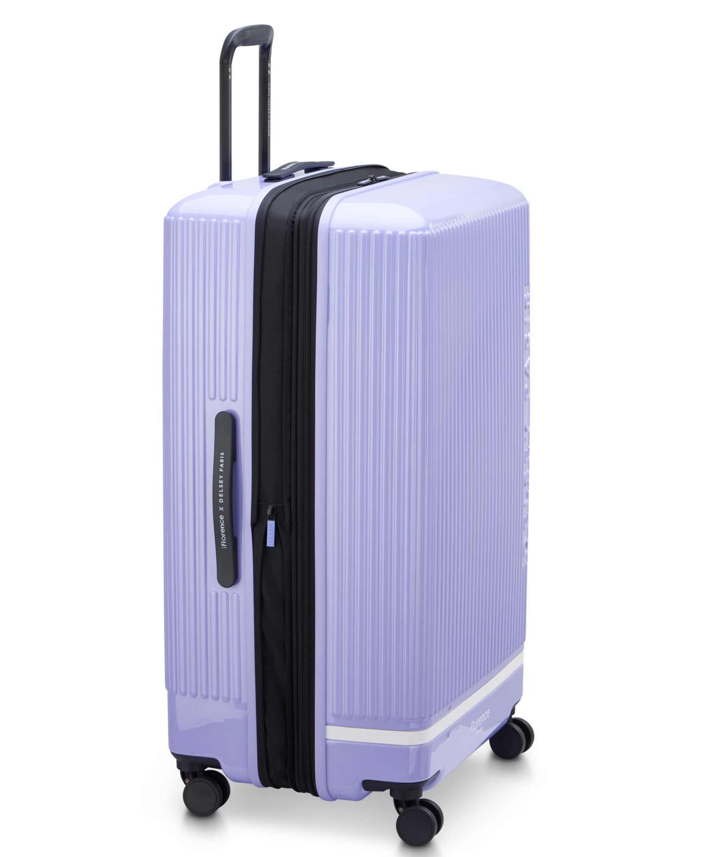 Чемодан florence by mills x Delsey Paris Spin Me Away Large Check-in Spinner, цвет: Лавандовый — фото 3