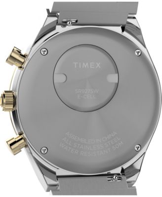 Men's Analog Two-Tone Stainless Steel Watch, 40mm