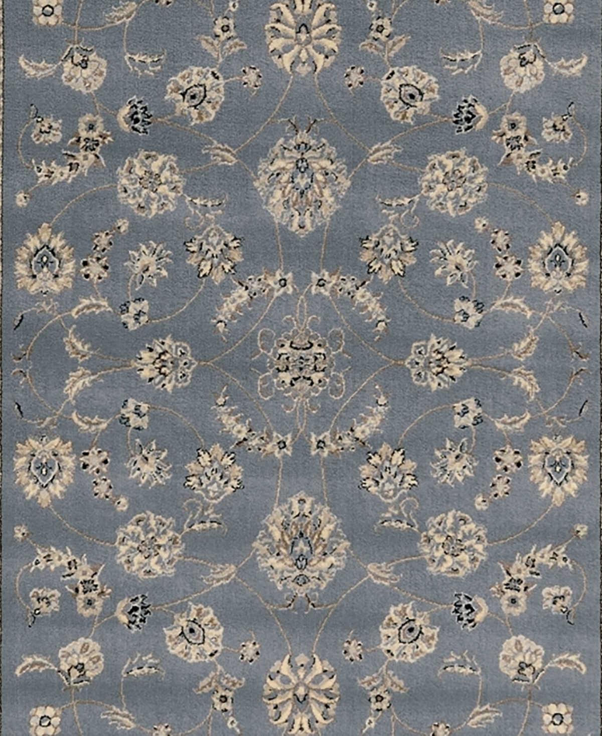 Shop Km Home Closeout!  Pesaro 1596 5'5"x7'7" Area Rug In Gray,blue