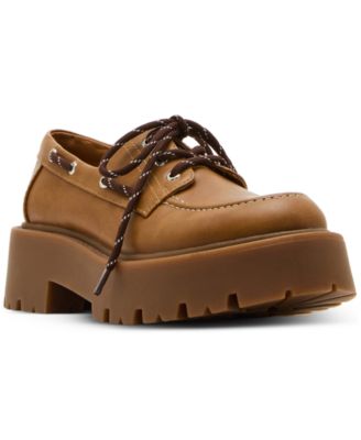 Madden Girl - Caden Platform Lug-Sole Loafer Flats