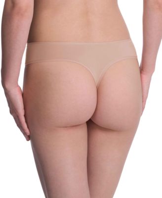 Women's 3-Pk. Bliss Bare Cotton Thong Underwear 771346MP
