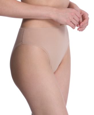 Women's 3-Pk. Bliss Bare Cotton High-Waist Brief Underwear 778346MP