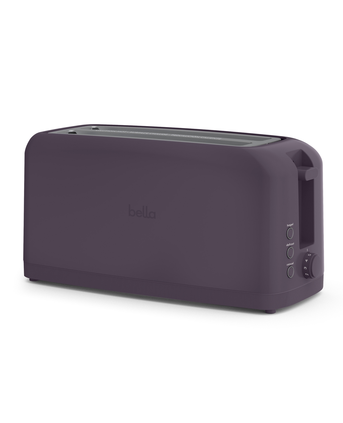 BELLA 4-SLICE SLIM TOASTER 35246 