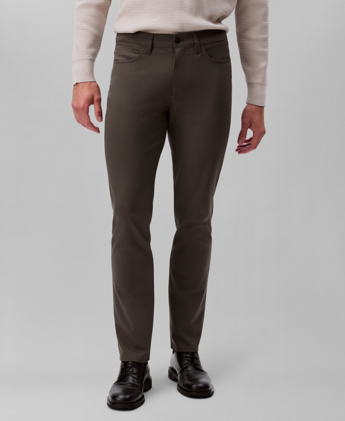 Calvin Klein Men's Ck Move 365 Slim-Fit Performance Stretch Pants - Beluga