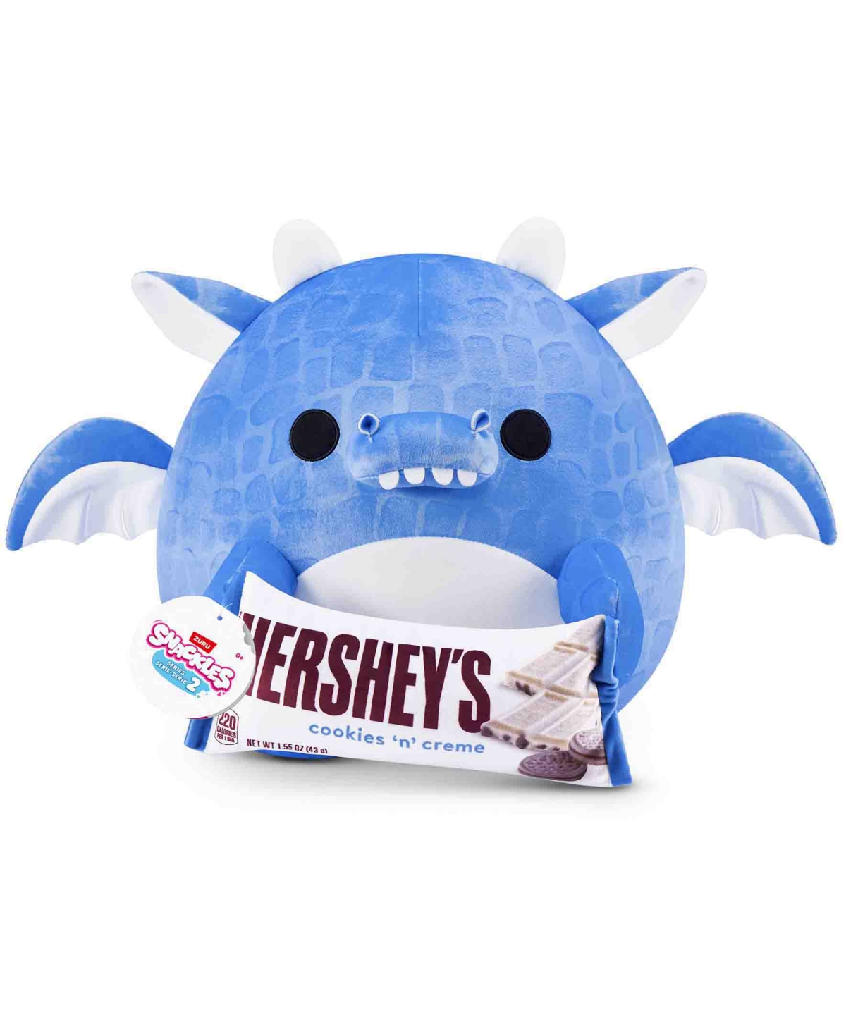 Snackles Series 2 16" Dragon And Hershey's Cookies 'n' Cream Plush In No Color