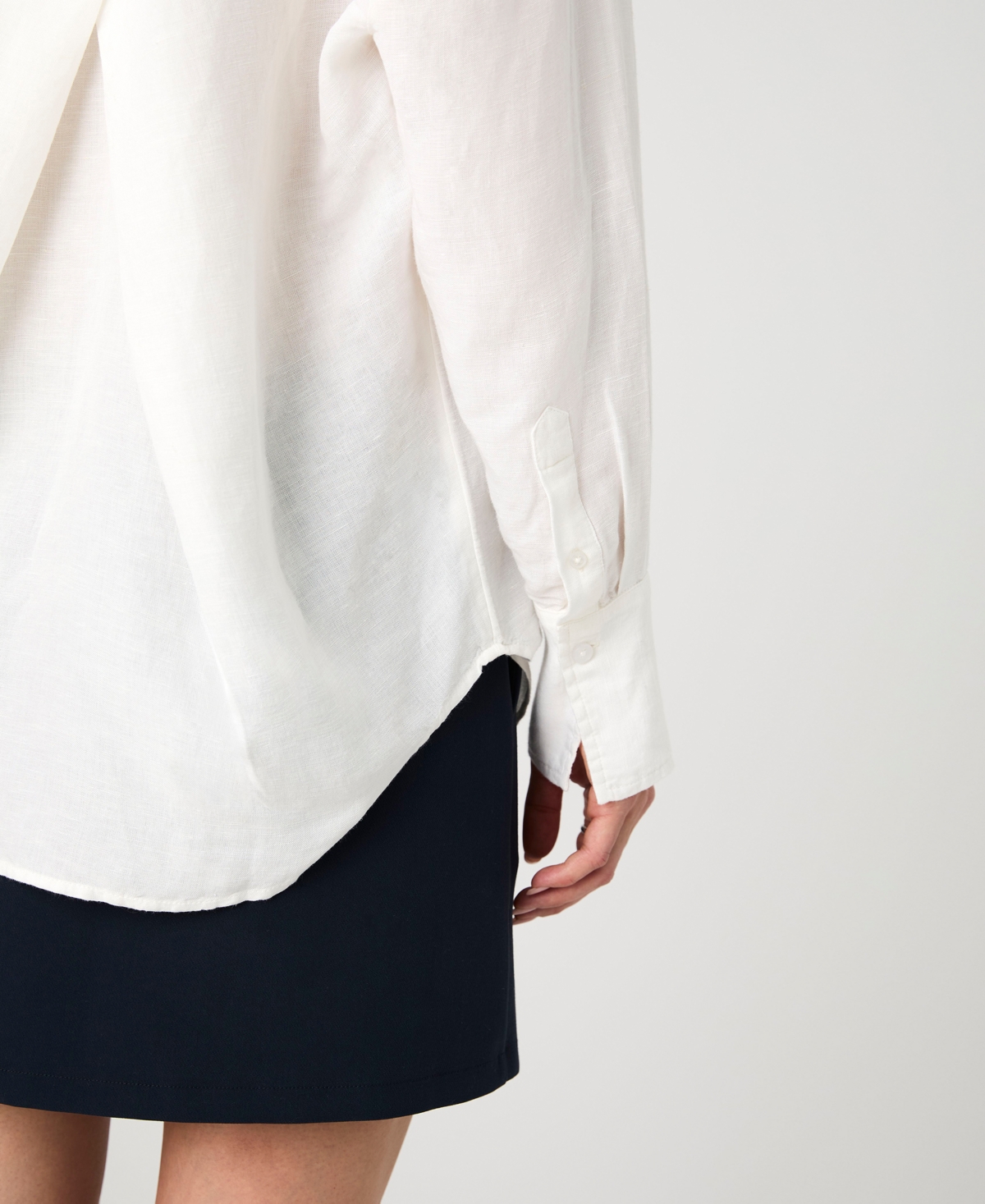 FRENCH CONNECTION WOMEN'S BIRDIE OVERSIZED SHIRT 
