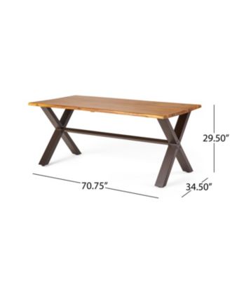 Streamdale Irving 3-Piece Teak Acacia Wood Outdoor Dining Set