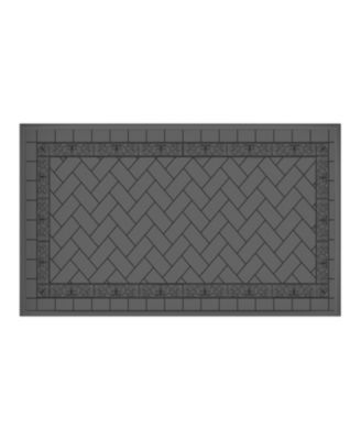 Streamdale 7-pc Cast Aluminum Dining Set, 6 Swivel Chairs, Rectangular Table, Black Frame