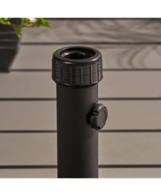 Streamdale Teal Concrete Umbrella Base - Outdoor Patio Stand