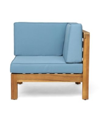 Streamdale Acacia Wood Outdoor Loveseat Set with Coffee Table