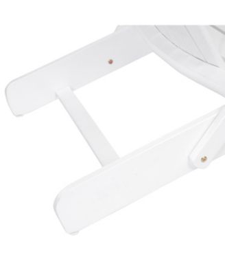 Streamdale Rustic Acacia Folding Adirondack Chair