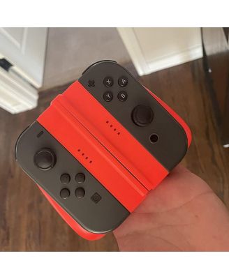 Red Detachable Controller Holder Grip For JOY CON Gamepad Nintend Switch Oled,Attachments