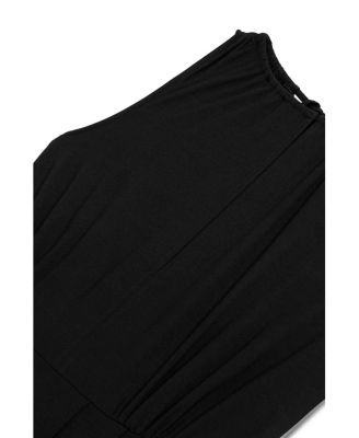 Women's Maxi Dress with Belt Ties