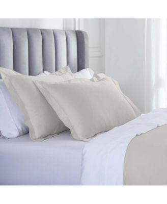 Modal from Beechwood 400 Thread Count Lightweight Cooling Solid Duvet Cover Set, King/California King