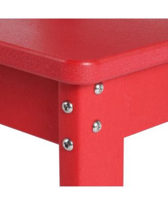 Outdoor HDPE Kids Plastic Toddler Dining Chair (Set of Two)