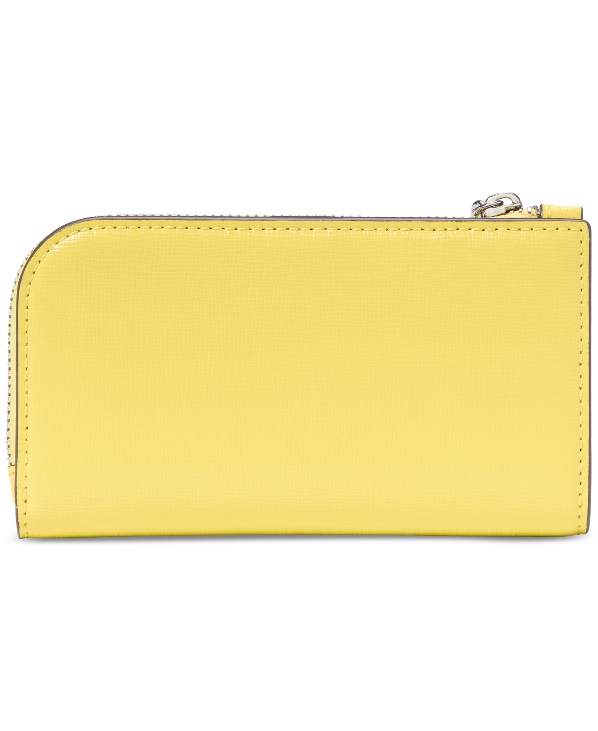 Kate Spade Devin Small Slim Leather Bifold Wallet In Yuzu Jam