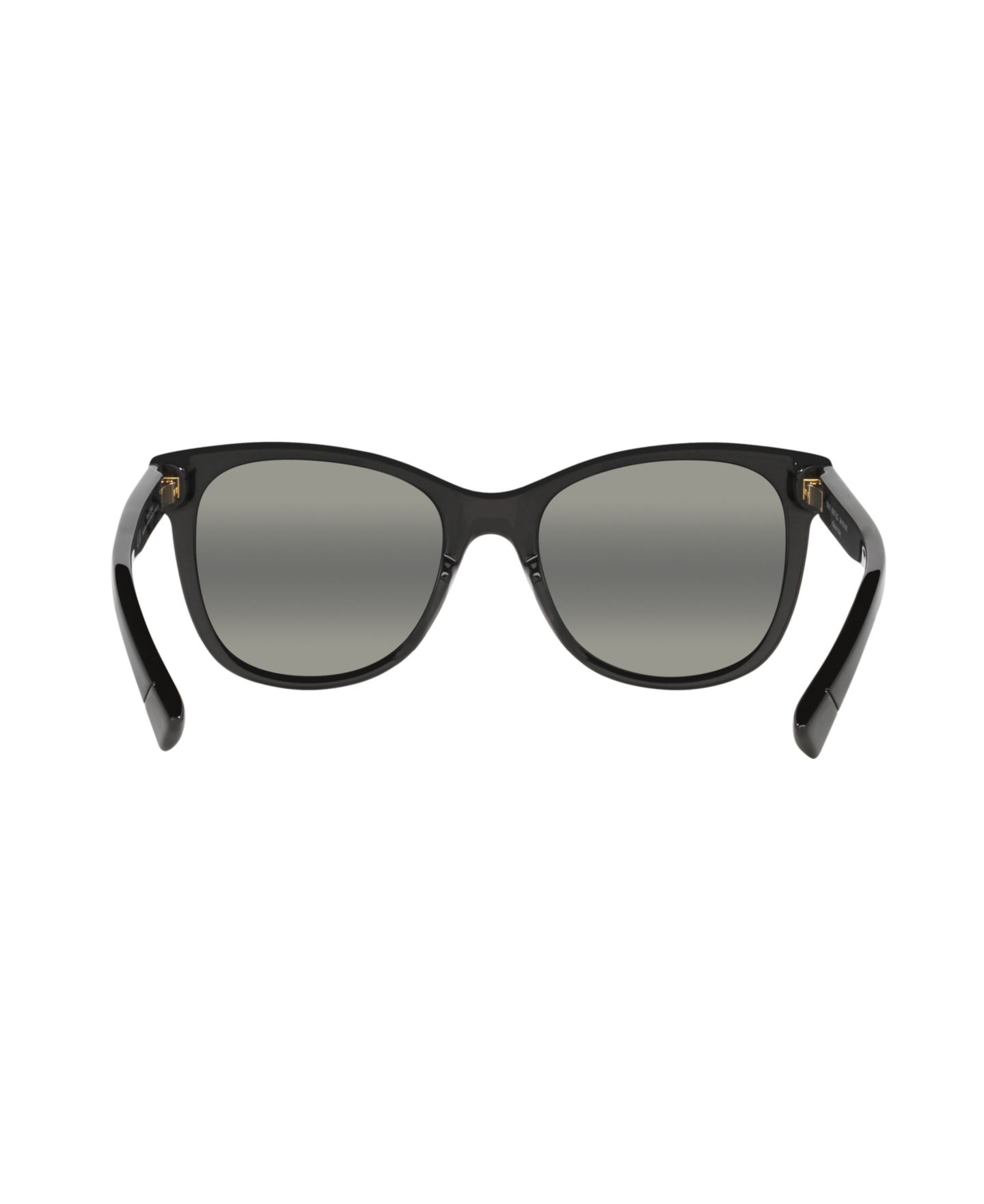 Женские солнцезащитные очки Maui Jim Kiopaa Polarized Sunglasses, MJ000787, цвет: Чёрный блестящий — фото 4