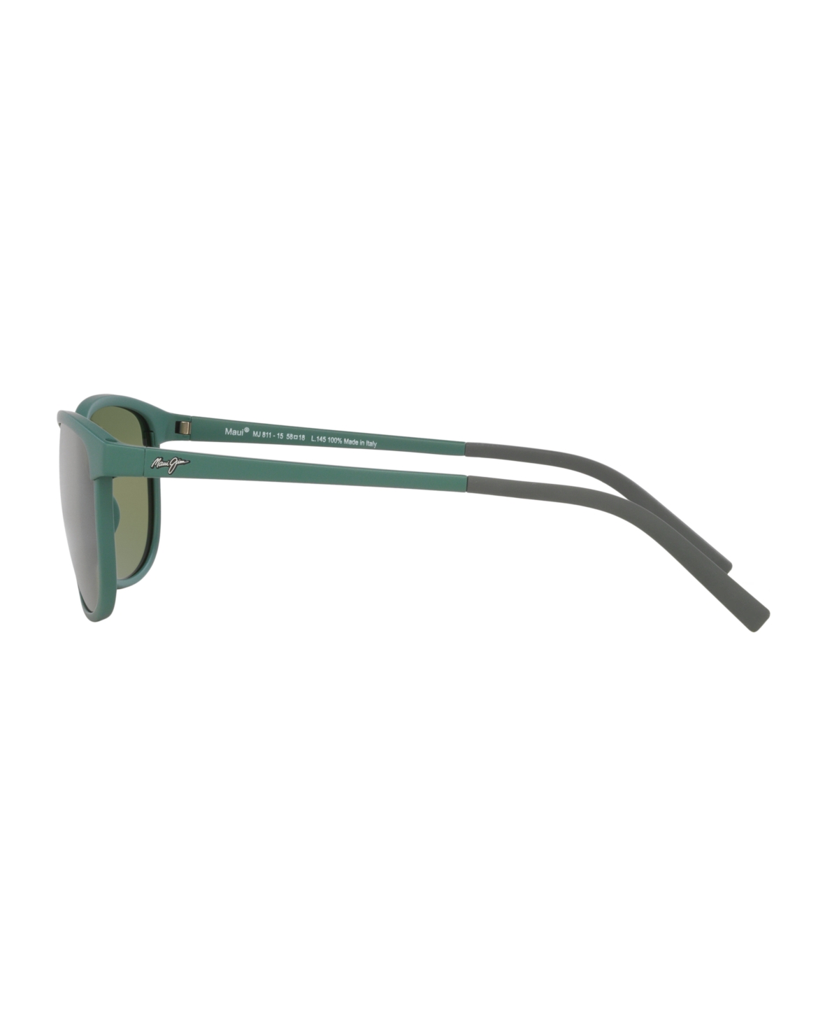 Maui Jim Unisex Lele Kawa Polarized Sunglasses, Mj000608 In Green Dark