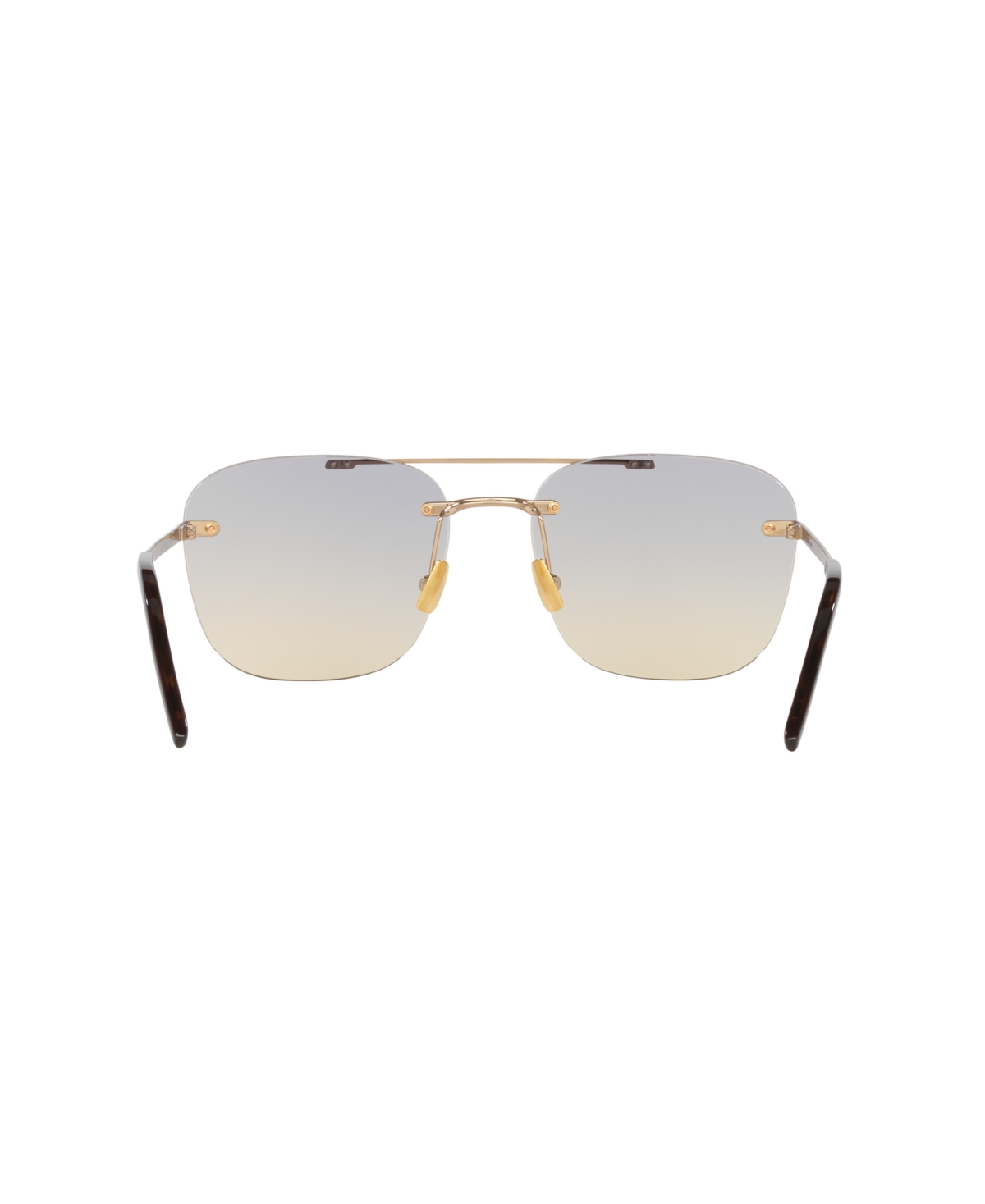 Saint Laurent Unisex Rimless Sunglasses, Ys000324 In Gold