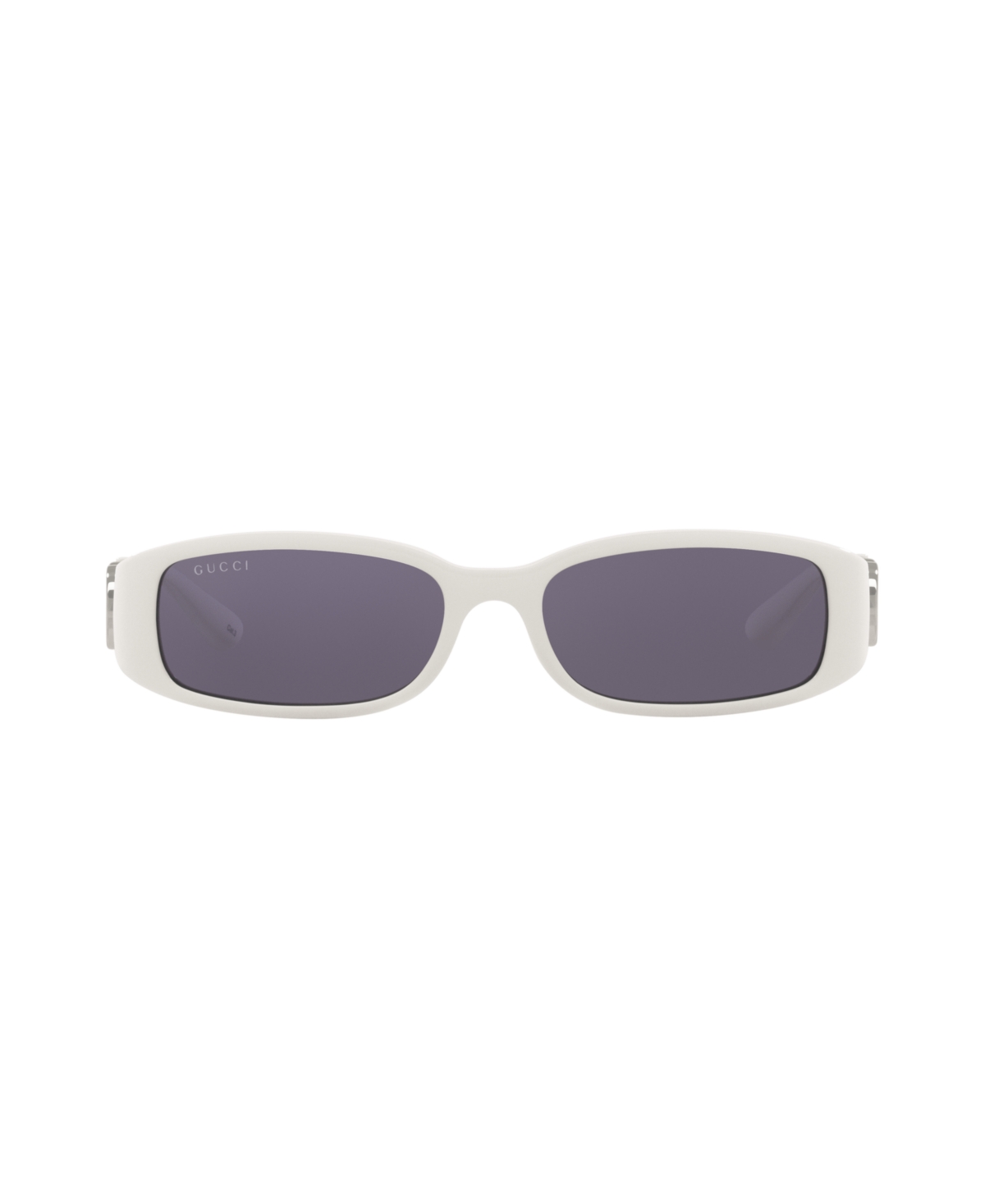 Gucci Womens White Gg1661s Rectangle-frame Acetate Sunglasses In White