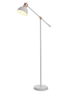 58" Industrial Task Metal Floor Lamp