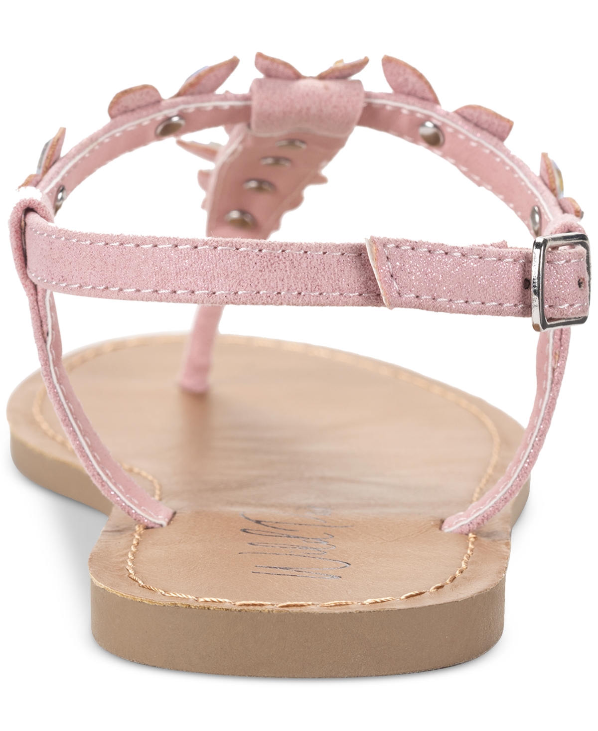 Shop Wild Pair Women's Krisleyy Flat Sandals, Exclusively At Macy's In Mauve Bling